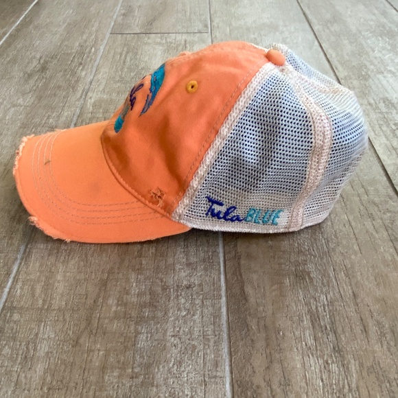 Tula Blue Distressed Trucker Hat - Picture 2 of 4